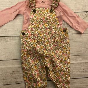 Overalls and onesie